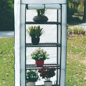 Tak <span class=keywords><strong>Mini</strong></span> <span class=keywords><strong>serre</strong></span> extérieure pour plantes succulentes <span class=keywords><strong>balcon</strong></span> couverture <span class=keywords><strong>de</strong></span> semis cadre en métal pour plantes à fleurs <span class=keywords><strong>serre</strong></span> <span class=keywords><strong>de</strong></span> <span class=keywords><strong>jardin</strong></span> pour plante - Product Image 3