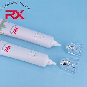 D22 10-35g Logo personnalisé Tube d'impression acrylique forme <span class=keywords><strong>de</strong></span> fleur bouchon à vis crème pour les yeux soins <span class=keywords><strong>de</strong></span> la peau hôtel produit en plastique PRC Tube <span class=keywords><strong>de</strong></span> canne à sucre - Product Image 3