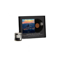 Haut-parleurs intelligents de style vintage, tourne-disque rétro, LED RVB, alimenté par batterie, pour système audio ambiant V2.0 3W