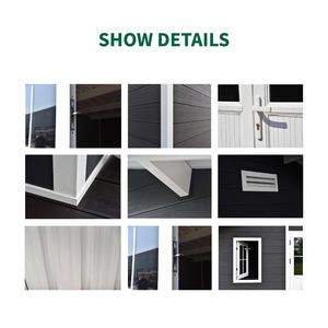 Vente directe d'usine durable offre spéciale de longue durée de vie anti-abris de <span class=keywords><strong>jardin</strong></span> pourris et maisons d'été vente chaude - Product Image 2