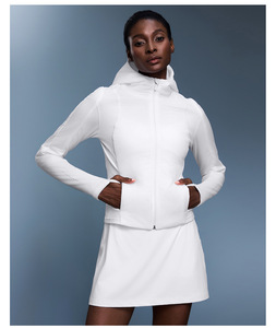 Nueva chaqueta con capucha con forro polar minimalista acolchada de algodón impermeable ligera para mujer de otoño e invierno, compre artículos a granel para reventa - Product Image 6