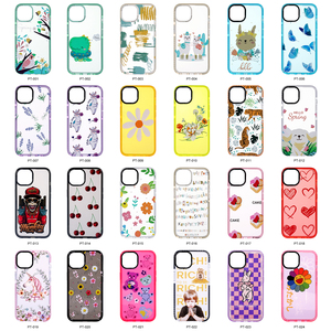 เคสโทรศัพท์แฟชั่นใหม่แบบใสกันกระแทกและแรงกระแทกสำหรับ iPhone 16 15 14 13 <span class=keywords><strong>PRO</strong></span> MAX TPU PC TPU เคสแบบกำหนดเองพร้อมฝาครอบกล้อง - Product Image 6