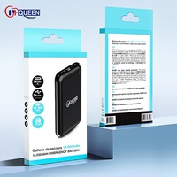 M-QUEEN 定制徽标快速充电锂聚合物超薄移动电源 10000mAh/20000mAh/30000mAh Micro USB 双 USB 端口手机充电器