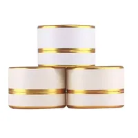 Tube de crème cosmétique fait à la main de luxe personnalisé boîte de soin de la peau blanche