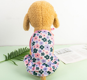Wholesale Pet <b>Clothes</b> Summer Dog Slip Dress Cute Print Pattern <b>for</b> Small Dogs <b>Cats</b> - Product Image 5