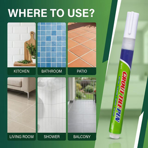 KHY Herramientas de Reparación de Juntas de Baño de Alta Calidad, Marcador Impermeable para Reparación de Azulejos con 6 <span class=keywords><strong>Colores</strong></span> para Juntas de Pared y Suelo - Product Image 3