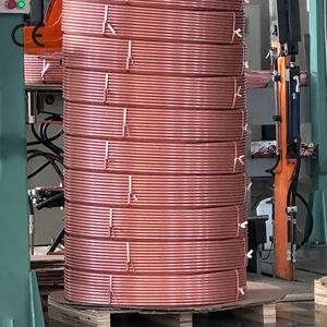 Tuyau en <span class=keywords><strong>cuivre</strong></span> sans soudure personnalisable pour la réfrigération et la climatisation - Product Image 2