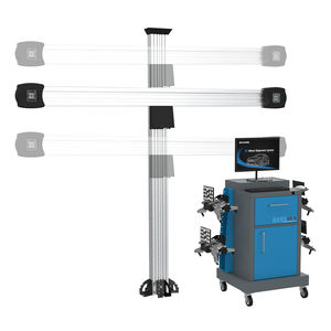 HA-V68 + HFL4140S Système d'alignement des roues Hauvrex 3D + 4.0 tonnes Ascenseur d'alignement à quatre poteaux Équipements d'entretien de voiture d'atelier combinés - Product Image 2