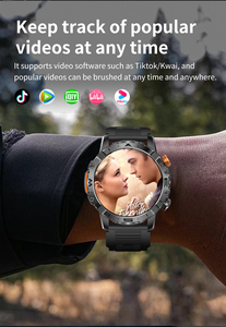 Đồng hồ thông minh 4G màn hình Amoled 1.508 inch, camera BH11, GPS, gọi <span class=keywords><strong>video</strong></span>, Wifi, ứng dụng Playstore, pin 900mAh, chống nước IP67, đồng hồ thể thao ngoài trời - Product Image 4