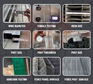 Tốt nhất bán Dễ dàng cài đặt hàng rào ngoài trời an ninh chu vi thân thiện với môi trường mạ kẽm lưới hàng rào - Product Image 4