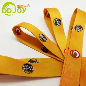 Amostra de entrega rápida de pulseiras de logotipo personalizadas, padrão de logotipo personalizado, cores sólidas lisas de laranja, pulseira de fita de tecido sem…