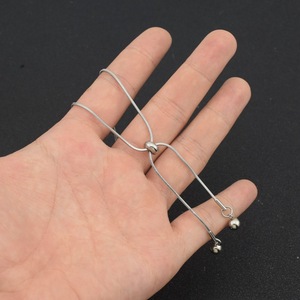 Simple Exquisite Design Tassel Long Adjustable <b>Chain</b> Necklace Titanium Steel Unisex's Collarbone Necklace Fashion Jewelry - Product Image 2