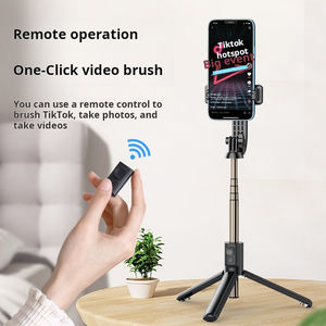FTL-Trépied pour selfie stick V01S, avec anneau lumineux détachable de <span class=keywords><strong>6</strong></span> pouces, télécommande sans fil, monopode pour l'extérieur TikTok - Product Image 6