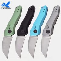 Cuchillo Plegable Táctico OEM ODM Disponible, Mango de Aleación de Aluminio, Cuchillo Utilitario EDC para Caza al Aire Libre y Defensa Personal, Venta al Por Mayor