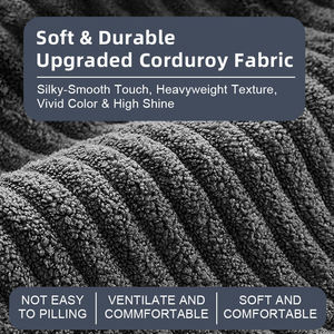 Sofá Chesterfield Moderno de Lujo YILISTAR, Ecológico, Color Personalizado, Espuma Viscoelástica Comprimida de Alta Resistencia, Cubierta de Pana, Modular - Product Image 4