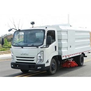 Camión Barredor de Calles JMC 4x2 de 7CBM en Oferta, Camión de Limpieza de Carreteras en Venta - Product Image 3