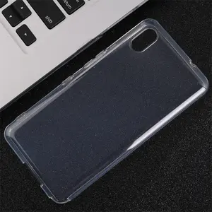 Cas clair pour Kyocera Un S4 (S4-KC) Transparent COQUE Arrière en TPU Bumper Mobile Téléphone Cas