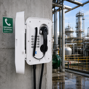 Téléphone extérieur composite SMC pour usine, tunnel, port, anti-corrosion, couleur personnalisée, téléphone industriel étanche - Product Image 4