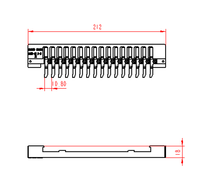 Ensemble de pinces de traction pour la préhension et la traction des rubans, compatible avec les machines à cordes photovoltaïques 050E/050F/050FH/050K.