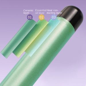 เครื่องม้วนผมไฟฟ้าอัลลอยด์ขนาด 25 มม. พร้อมจอแสดงผล LCD สำหรับจัดแต่งทรงผมและทำผมเป็นลอน/<span class=keywords><strong>ม้วน</strong></span> - Product Image 4