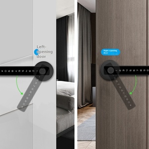 Chất lượng cao thông Minh Kỹ Thuật Số vân tay doorlock <span class=keywords><strong>ZigBee</strong></span> tuya Wifi ttlock điều khiển từ xa cửa gỗ đám mây - Product Image 2