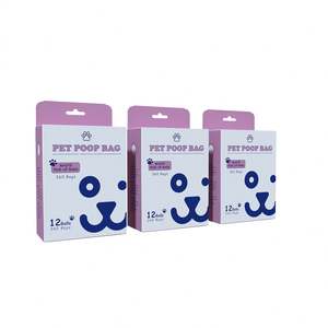 Bolsas Compostables para Excremento de Perro, Bolsas para Desechos de Mascotas con Caja de Color, Perfumadas y a Prueba de Fugas, Ecológicas - Product Image 3