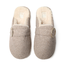 Mules de Microfibra Eva Cálidos para Mujer, Suela Gruesa Antideslizante, Acolchados, Transpirables, Suaves, para Cualquier Ocasión, a la Moda