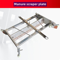 Machine à ramper automatique pour le fumier – Système de nettoyage du fumier pour élevages – Équipement d'élimination des déchets pour porcs, poulets et bovins