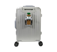 Marque privée personnalisée 20 24 28 pouces bagages coque rigide cadre en aluminium valise ensembles de bagages de voyage pour les courts voyages à la maison