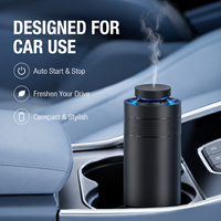 Diffuseur d'arômes intelligent pour maison et voiture 2026 – Nouveau diffuseur électrique portable de luxe en métal sans eau pour aromathérapie avec garantie d'un an