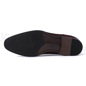 Zapatos de vestir formales cómodos para hombre, Brogue de punta de ala de cuero genuino con cierre de cordones, diseño suave para Bodas de primavera y otoño - Product Image 6