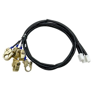 Custom Electric Motorcycle <b>Battery</b> Cable With Copper <b>Terminal</b> Clamps For <b>Battery</b> Connection - Product Image 2