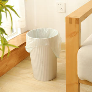 Bio compostable 13-20 gallons cuisine et salle de bain cordon sacs poubelle petits plastique PE organique rose bleu noir clair quantité minimale de commande 100 pièces - Product Image 4