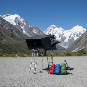 WhisperGarden Aluminium Hard Roof Top <b>Tent</b> for 4WD Offroad Camping With Annex Wall Four-Season Waterproof Design 2025 Enjoin 4wd - Product Image 5