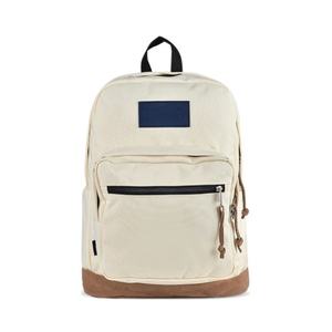 Mochila Escolar Estilo Vintage Jans, Gamuza con Parches, Impermeable, Cierre de Cremallera, Correa con Amortiguación de Aire, 20-35L, Forro de Poliéster, Saga Crepúsculo - Product Image 5