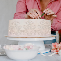 Pochoir à biscuits à motif floral, pochoir à chocolat, moule à crème pour gâteau, outil de décoration de gâteaux