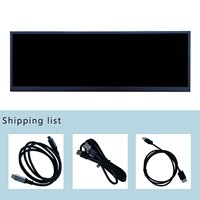 Panneau Lcd Barre étirée Lcd Moniteur Pc industriel 12.7 pouces 2880X864 Écran secondaire Extra large Moniteur d'ordinateur Bande moniteur