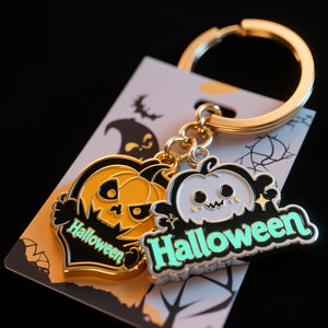 도매 사용자 정의 제조 업체 하드 에나멜 키 태그 개인화 된 모양의 열쇠 고리 사용자 정의 로고 아연 합금 로고 에나멜 금속 열쇠 고리 - Product Image 3