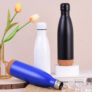 17Oz 500ml chai nước BPA free New Ice pháp giá bán buôn Shape rỗng 500ml chai với nút chai dưới - Product Image 5