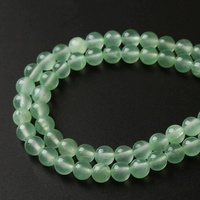 2025 vente chaude naturel vert clair persan Jade 6-10mm perles vert émeraude calcédoine maïs topaze Bracelet collier accessoires