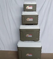 Livraison Rapide - Lot de 4 Glacières Rectangulaires Géantes pour Aliments (4L, 8L, 20L, 41L) - Boîte Isotherme pour la Conservation de la Fraîcheur