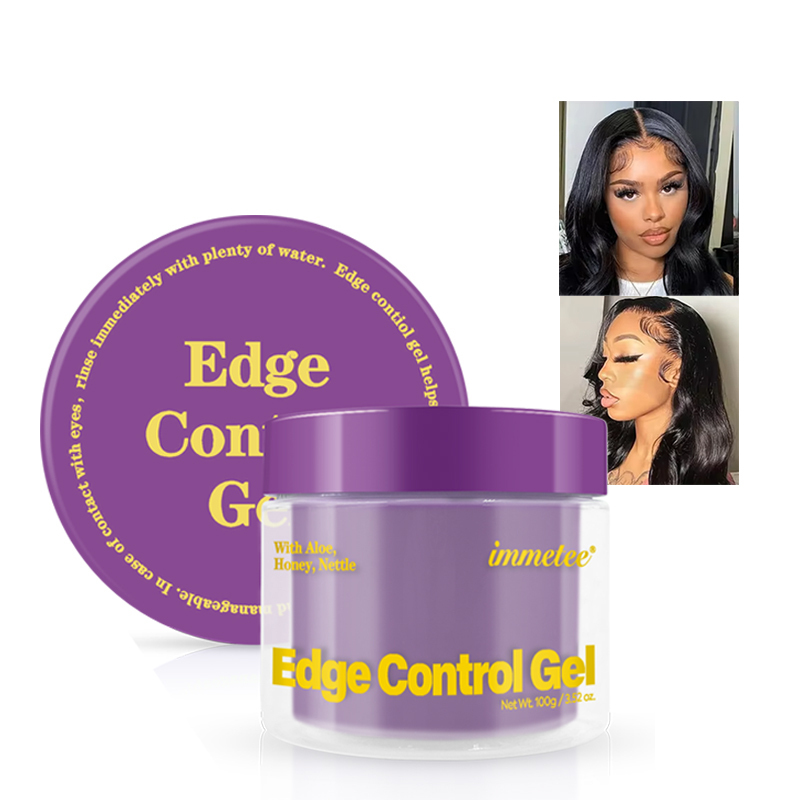Pink Edge Control Custom Logo Strong