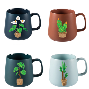 GZYSL Style nordique Personnalisation Sublimation Logo Simple Chubby Candy Matte Solid Color Coffee Porcelain Potery Ceramic Mug <span class=keywords><strong>Cup</strong></span> - Product Image 2