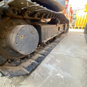 รถขุดขนาดเล็ก Doosan DX55-3C สีส้ม แบบตีนตะขาบ เครื่องจักรก่อสร้างมือสอง พร้อมเครื่องยนต์ เกียร์ ปั๊ม มอเตอร์ และลูกปืน - Product Image 6
