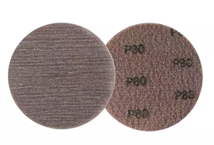 4,5-Zoll-Aluminiumoxid-Mesh-Schleifscheibe mit Klett-Schleif siebs cheibe für Trockenbau-Poliersandpapier-Netz scheiben - Product Image 6