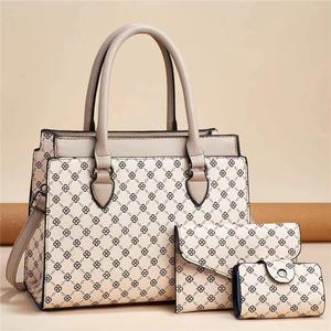 Manufacturer Wholesale New <b>Women's</b> Tote <b>Bag</b> Fashion Print Three-piece Set <b>Women</b> Single Shoulder Handbag - Product Image 4