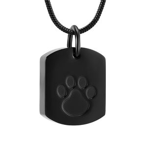 IJD8003 EDC Pet cremazione gioielli per cane/gatto porta ceneri ciondolo cremazione in acciaio inox urna funeraria ciondolo cofanetto - Product Image 4