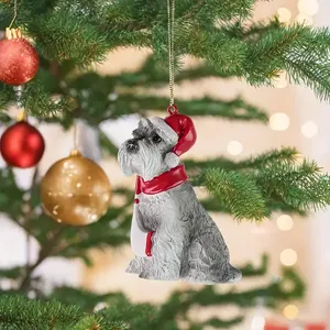 Ornement de sapin de Noël chien Schnauzer <span class=keywords><strong>miniature</strong></span> - Product Image 3