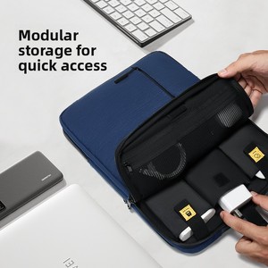 CROSSGEAR 14 <strong>15.6</strong> Inch Laptop <strong>case</strong> for for Macbook M4 M3 M2 M1Laptop Bag <strong>Notebook</strong> Bagwith Multiple Pockets and Luggage Strap - Product Image 4