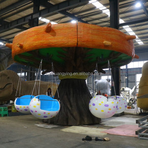 Animatronic handmade Tùy chỉnh công viên giải trí trẻ em đi xe hình cây xoay cho trẻ em - Product Image 5